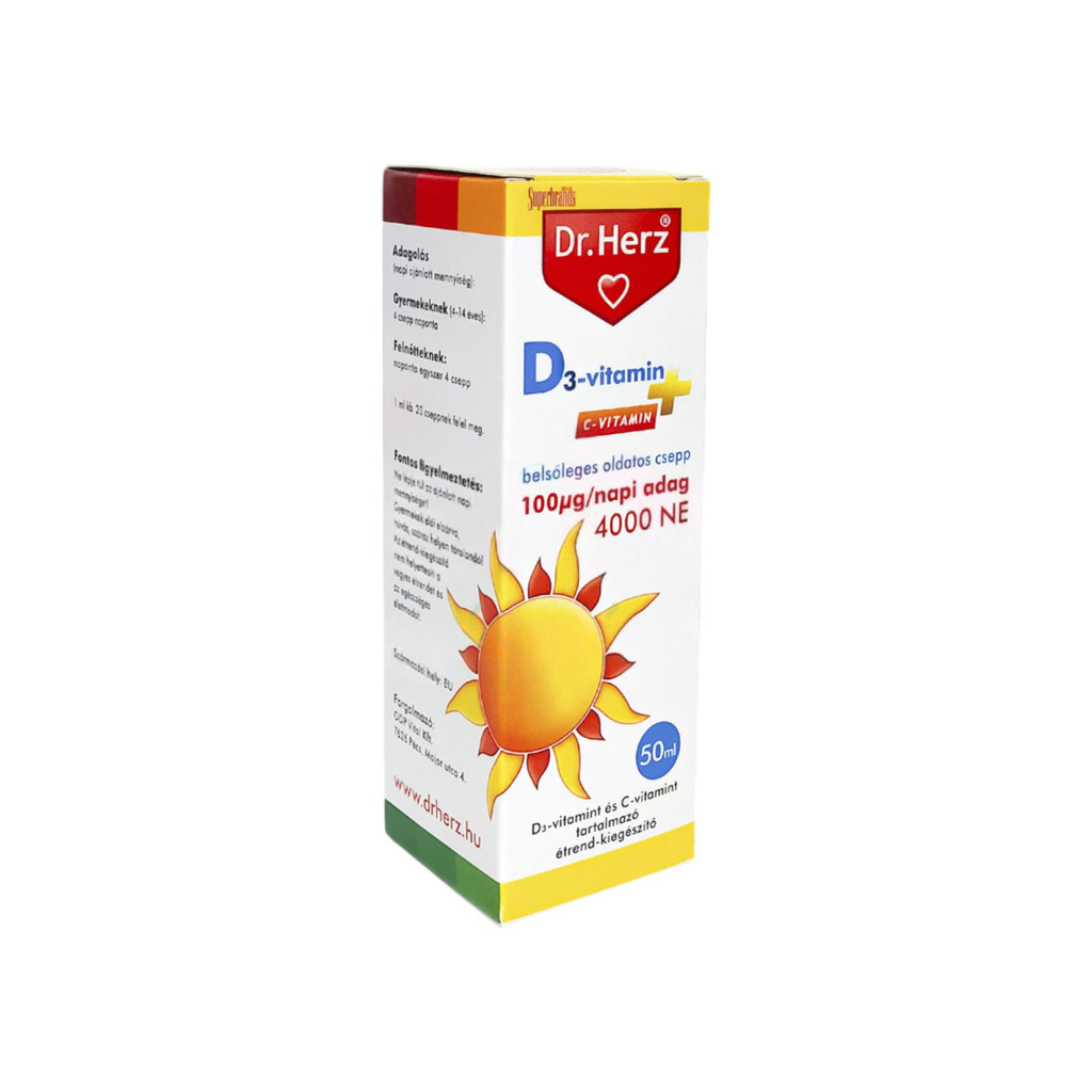 Dr. Herz Vitamin D drops 50 ml