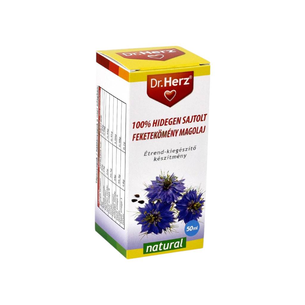 Dr. Herz olej z nasion czarnuszki 100% tłoczony na zimno 50 ml