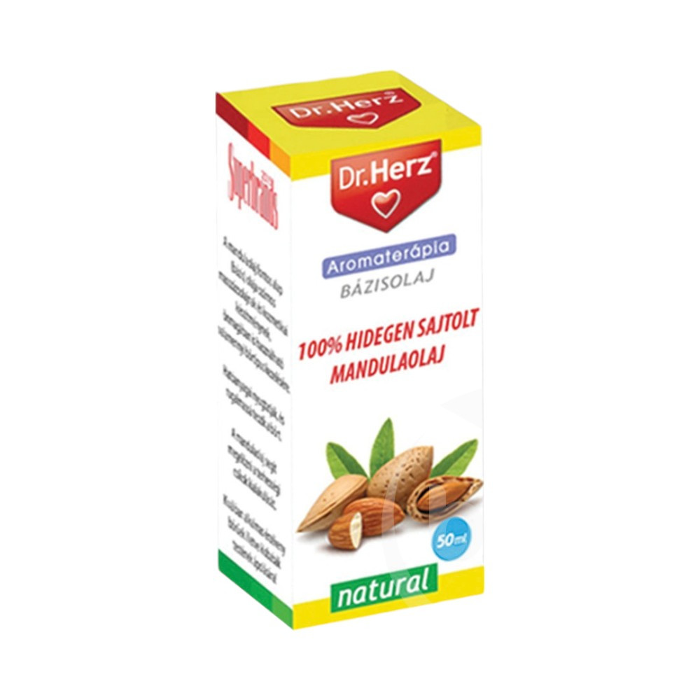 Dr. Herz 100% Cold Pressed Almond Oil 50 ml