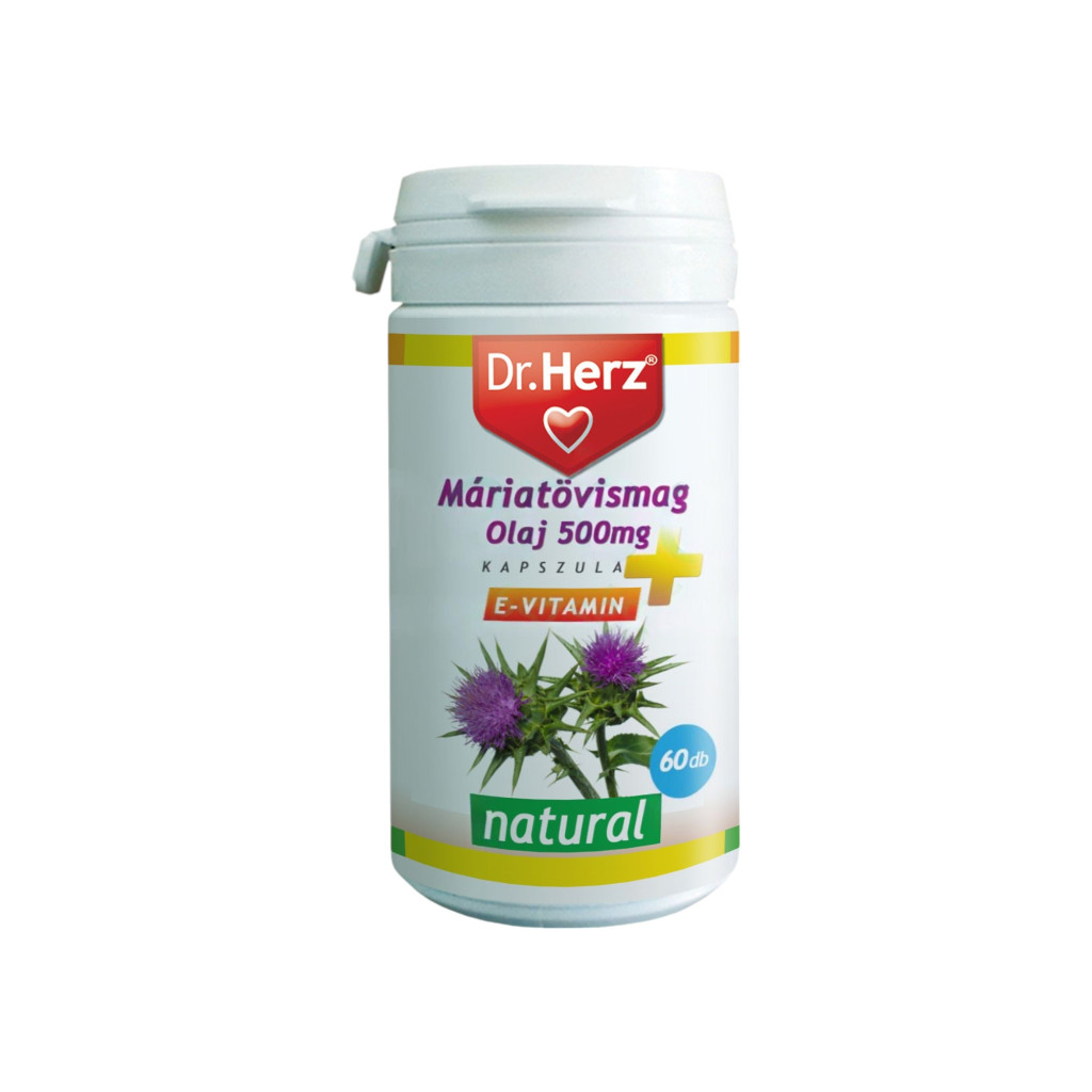 Dr. Herz, Mariendistelöl-Kapsel 500mg, 60 Stück