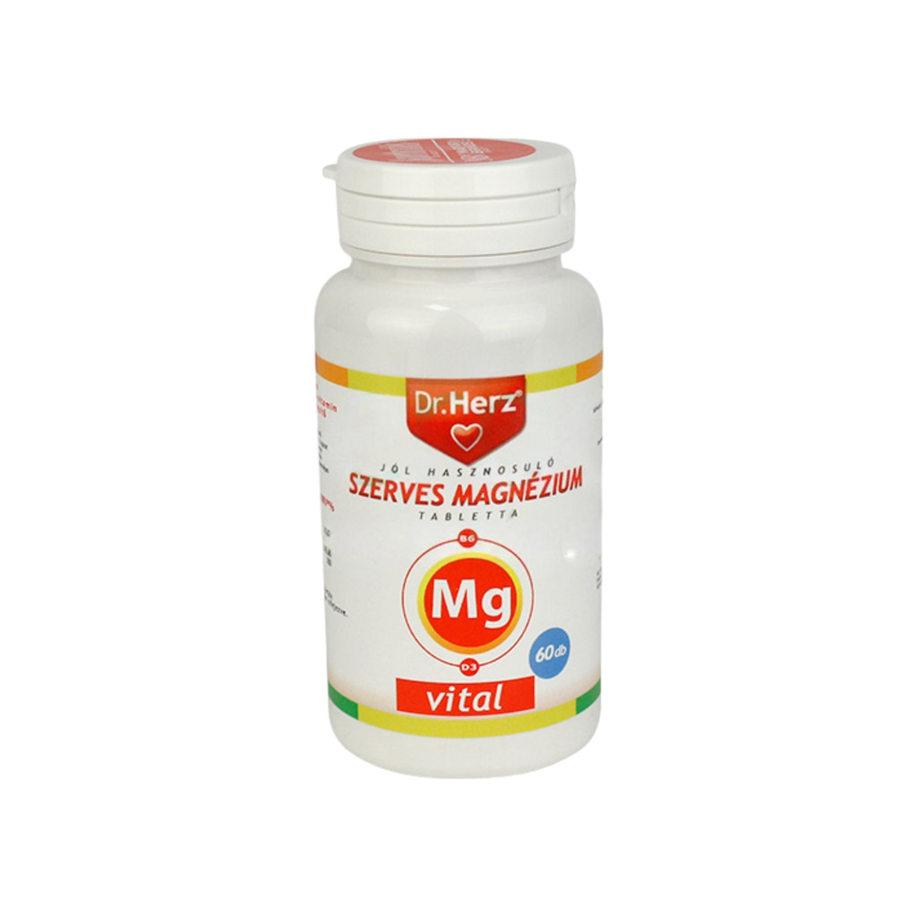 Dr. Herz organic magnesium+b6+d3 60 tablets