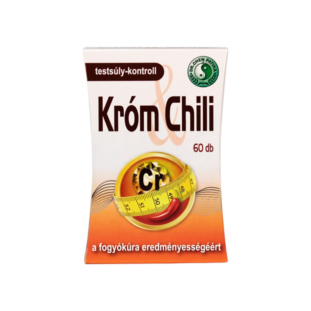 KAPSLIČKY S CHRÓMEM A CHILI DR. CHEN 60 ks