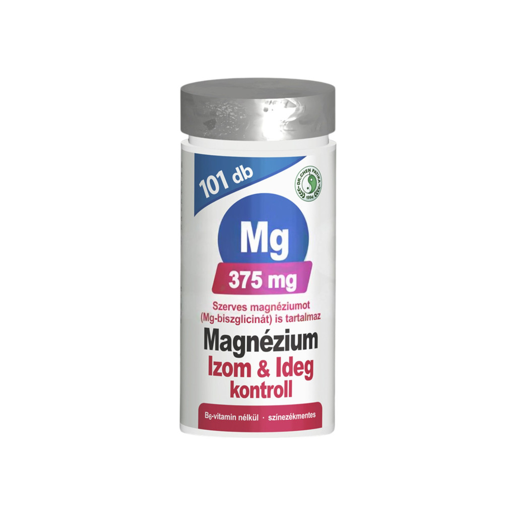 DR.CHEN MAGNEZ 375MG KONTROLA MIĘŚNI I NERWÓW 101SZT