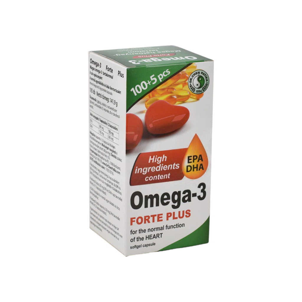DR.CHEN OMEGA-3 FORTE PLUS KAPSZULA 105 db