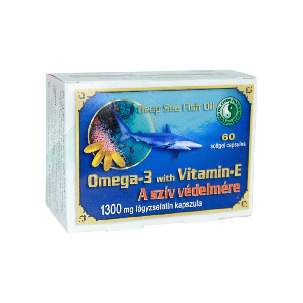KAPSULE OMEGA-3 DR.CHEN S VITAMÍNOM E, 60 ks