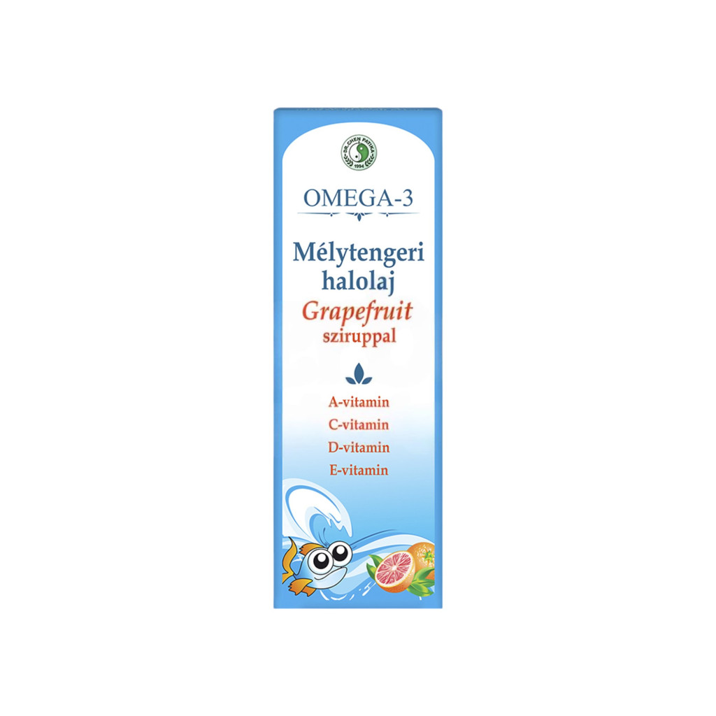 RYBÍ OLEJ Z HLUBOKÉHO MOŘE DR.CHEN OMEGA-3 S GREJPFRÚTOVÝM SIRUPEM 500 ml
