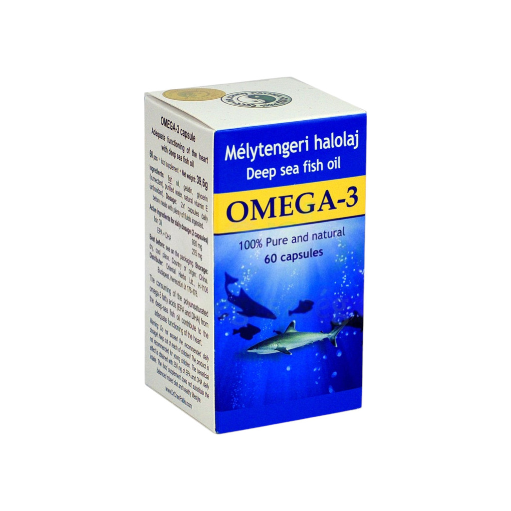 DR.CHEN CAPSULELE DE ULEI DE PEȘTE DIN ADÂNCURI MARINE OMEGA-3 60 buc