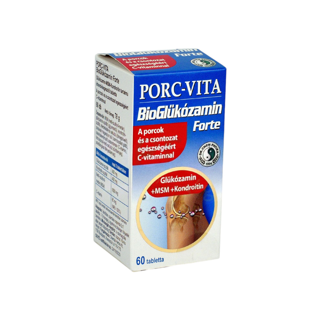 DR.CHEN PORC-VITA BIO GLÜKOZAMIN TABLETTA 60 db