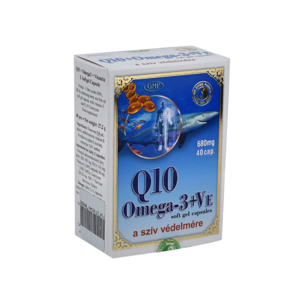 DR.CHEN Q10 KOENZIM+OMEGA+E-VITAMIN KAPSZULA 40 db