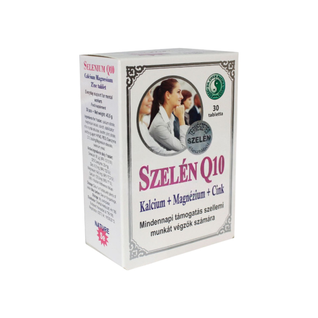 Výživový doplnok DR.CHEN so sélénom, Q10, vápnikom, horčíkom a zinkom, 30 tabliet