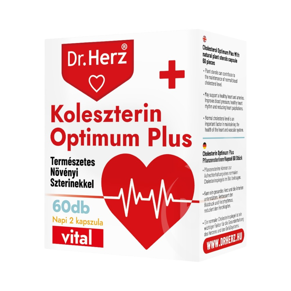 Dr.herz koleszterin optimum plus kapszula 60 db