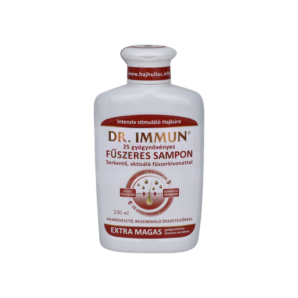 Dr.immun 25 herbal hair shampoo with stimulating spice extract 250 ml