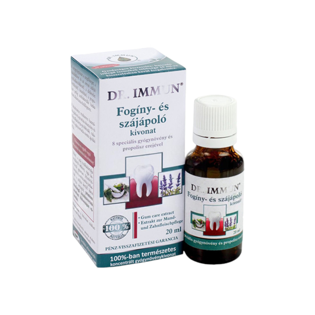 Ekstrakt do dziąseł i pielęgnacji jamy ustnej Dr.immun 20 ml