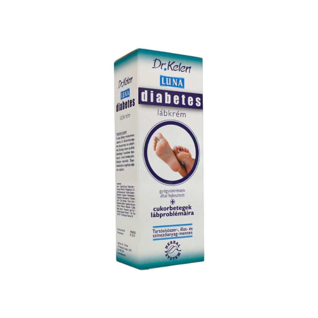 Dr. Kelen Luna krém na diabetické nohy pre diabetikov, 100 ml