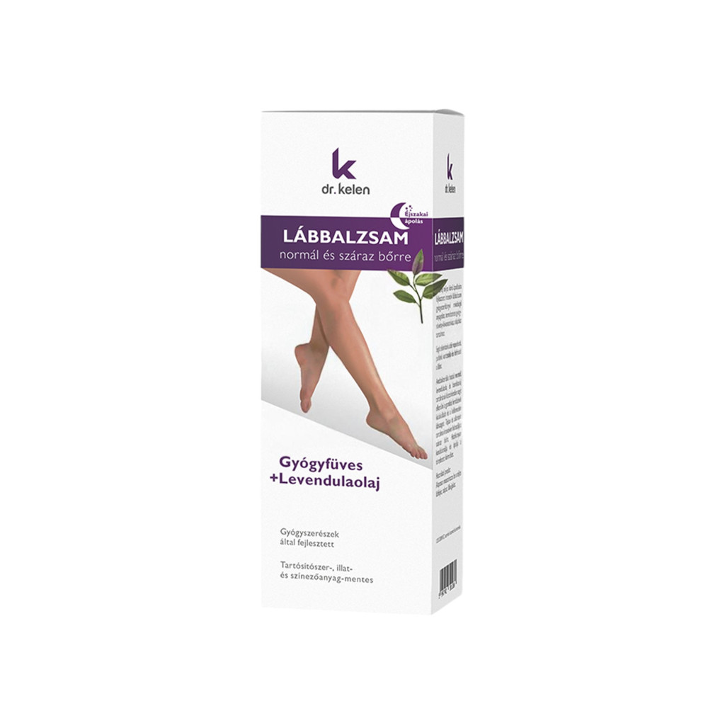 Bylinkový balzám na nohy Dr. Kelen Luna, 100 ml