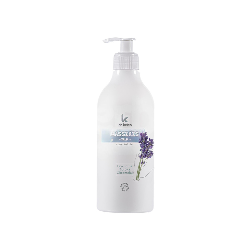 Fußmassagecreme Dr.Kelen 500 ml