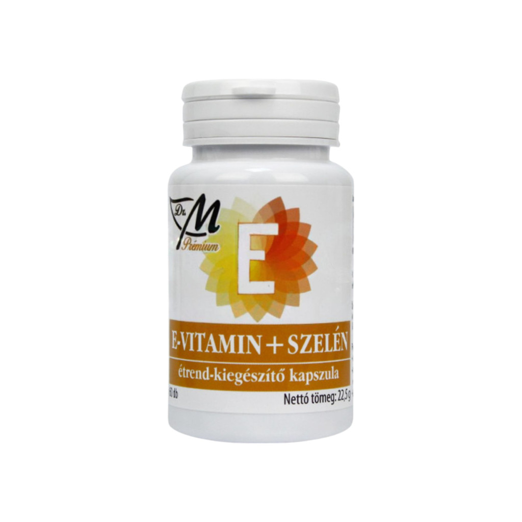 Dr. M premium e-vitamin + selenium dietary supplement capsule 60 pcs