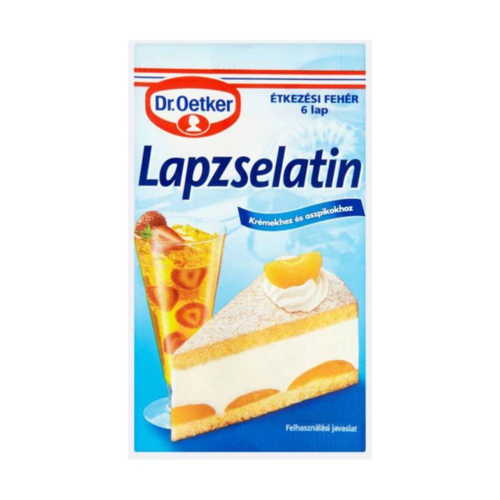 DR.OETKER LISTOVAČE GELATINA 10G