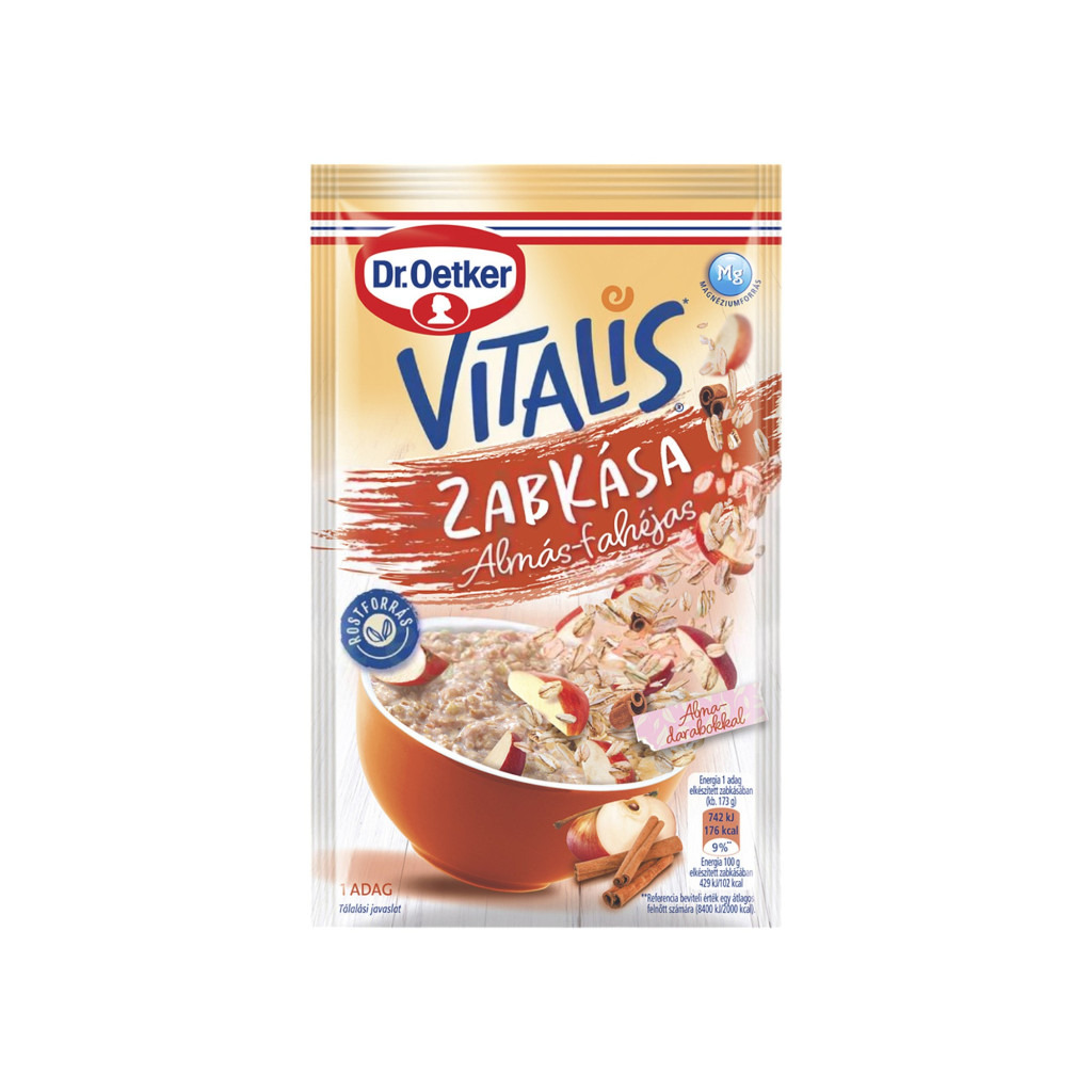 Dr. Oetker Vitalis oatmeal with apple and cinnamon 48 g