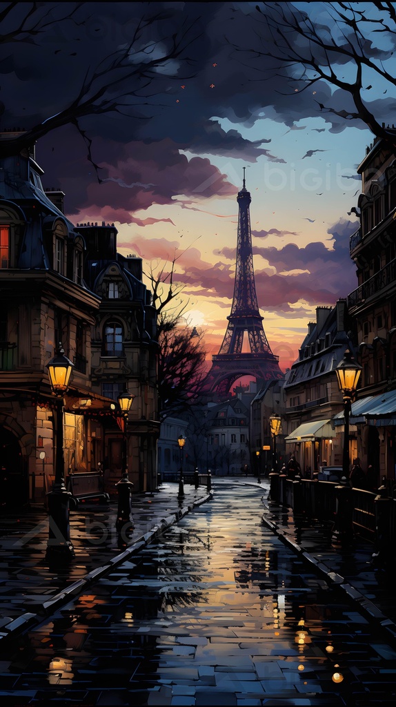 Sogno al Crepuscolo a Parigi