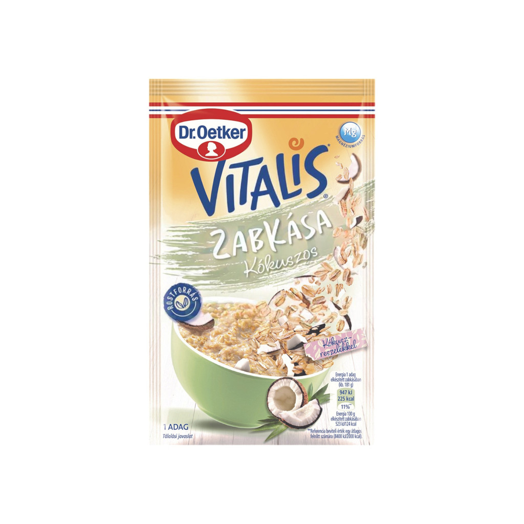 DR. OETKER VITALIS HAFERBREI MIT KOKOS 56 g