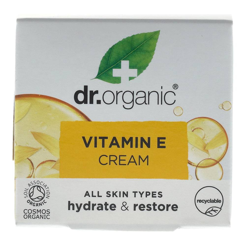 Krem nawilżający z witaminą E Dr.Organic Bio 50 ml