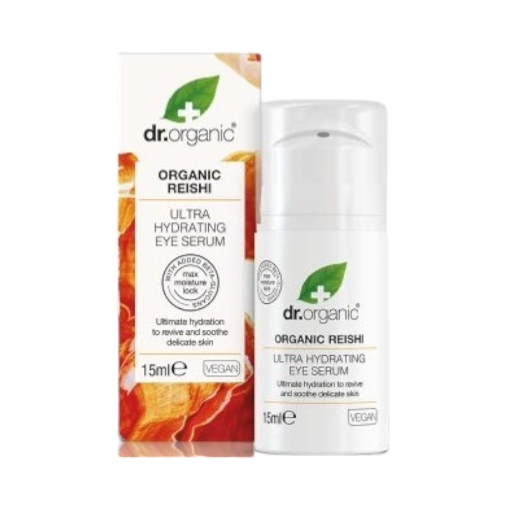 Ultra hydratačné sérum na očné okolie s biologickým reishi hubovým extraktom 15 ml