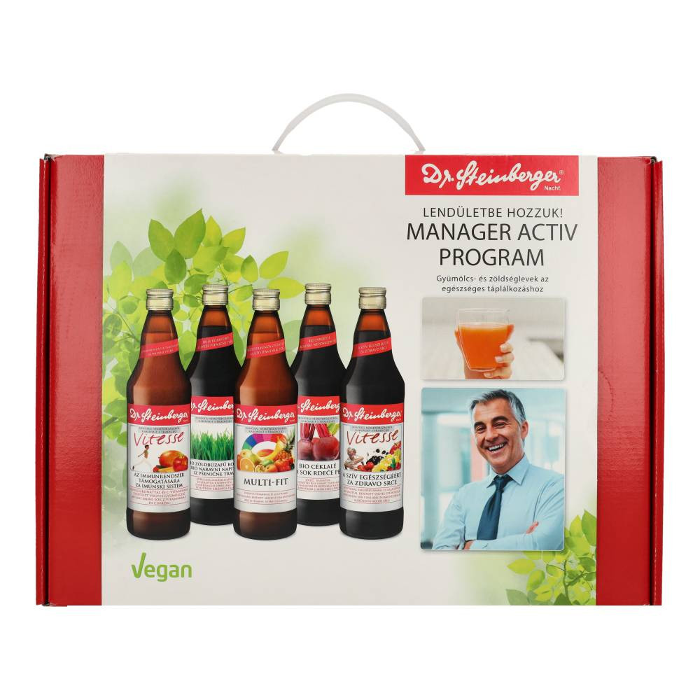 Dr. Steinberger, aktiver Manager, 5 Stücke 3750 ml