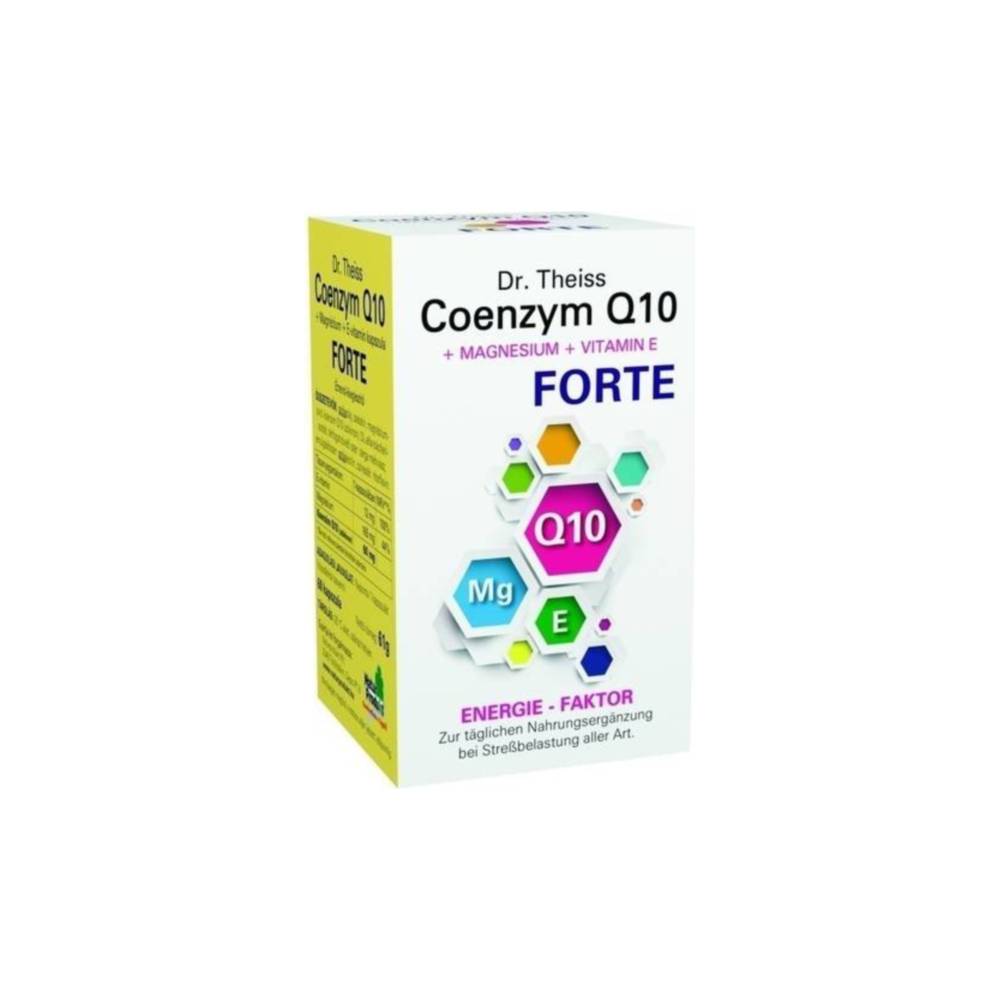 Dr. Theiss Coenzym Q10+Magnesium+Vitamin E Forte Kapseln 60 Stück