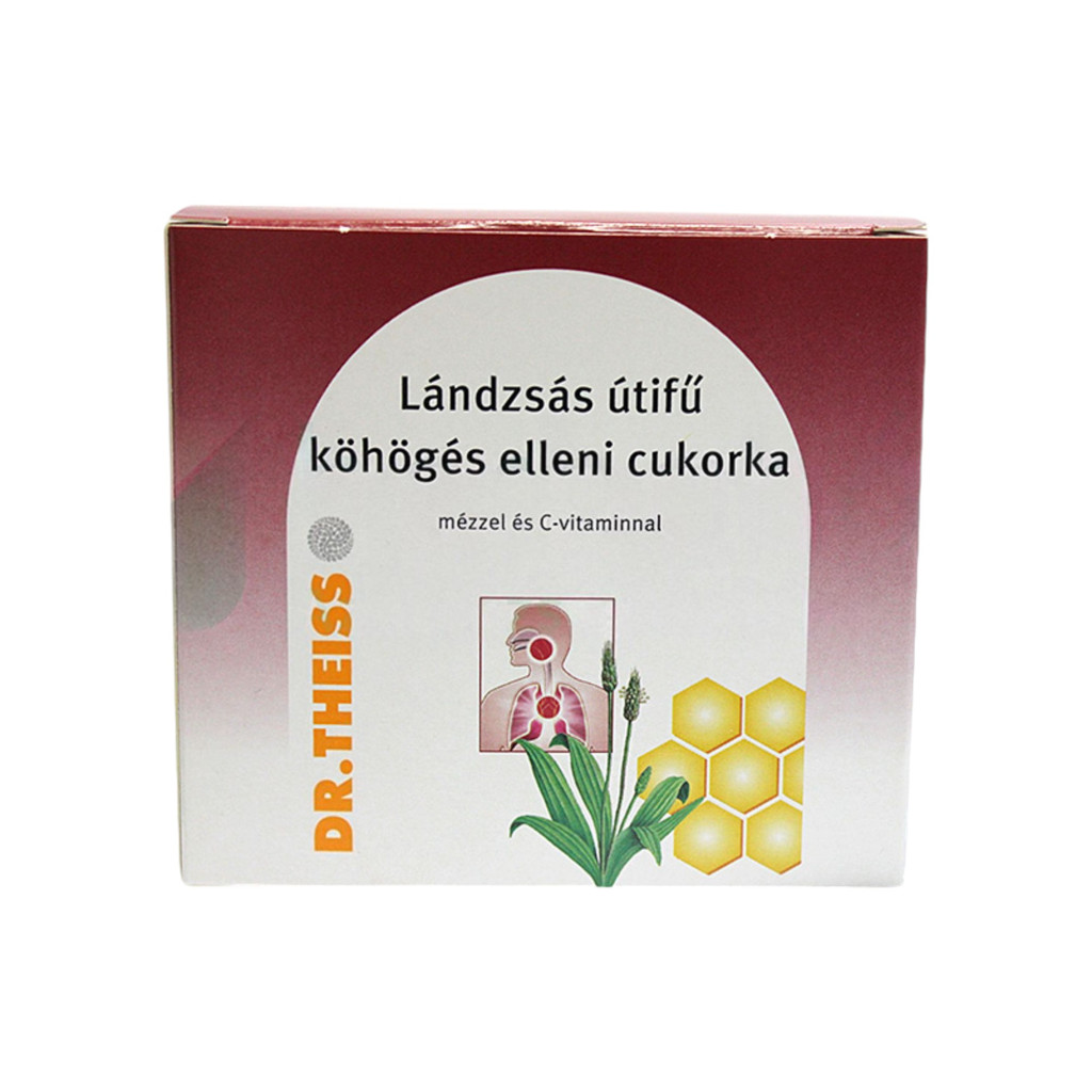 Dr.Theiss lándzsás útifű cukorka 50 g
