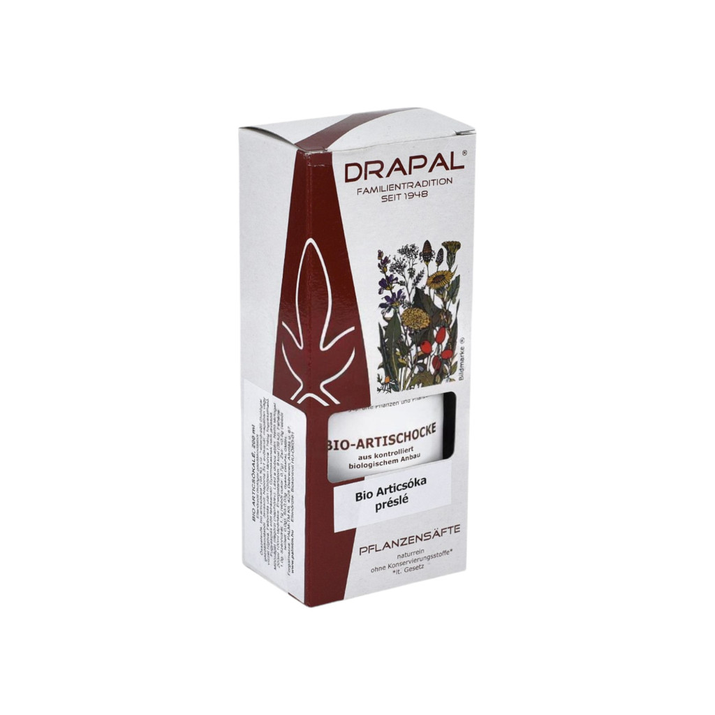 Suc de anghinare bio Drapal, 200 ml