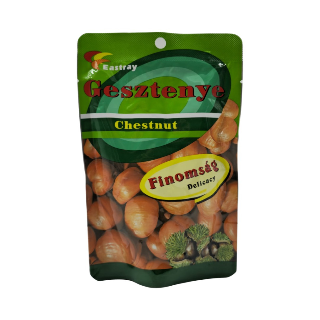 Gekochte Kastanien, ohne Schale, Zarte Kastanie, Zucker, 100 g