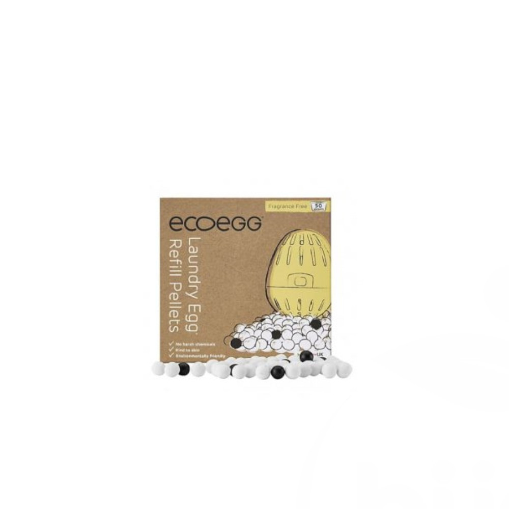 Ecoegg mosótojás utántöltő 50 mosás illatmentes turmalin golyóval 1 db