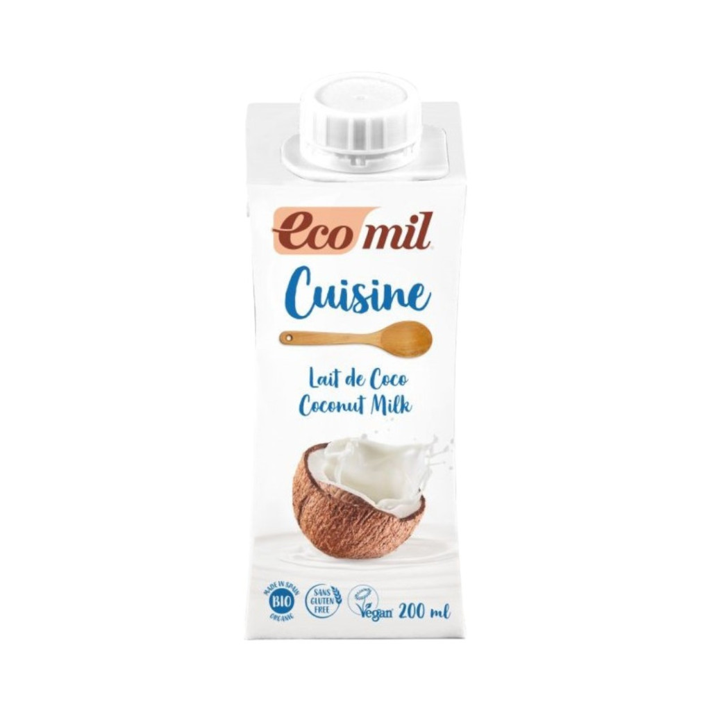 Ecomil krem do gotowania z kokosa bio 200 ml