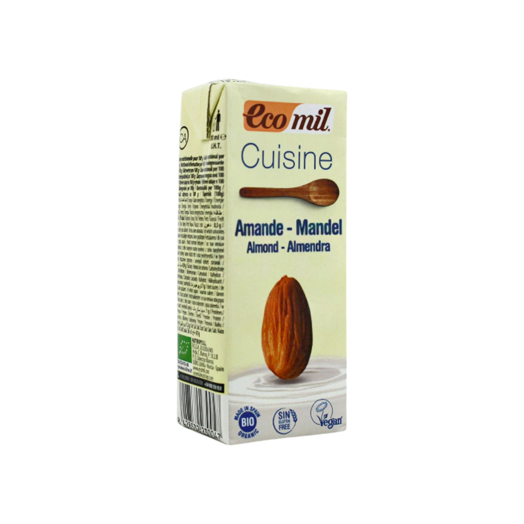 Ecomil Bio mandlová krém na vaření 200 ml