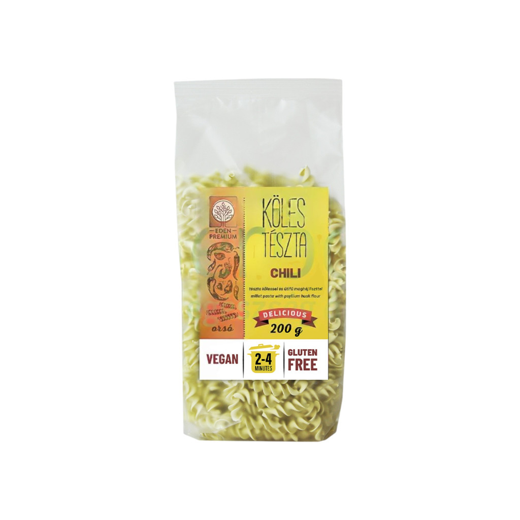 Eden Premium Buchweizen Pasta Rotelle Chili 200 g