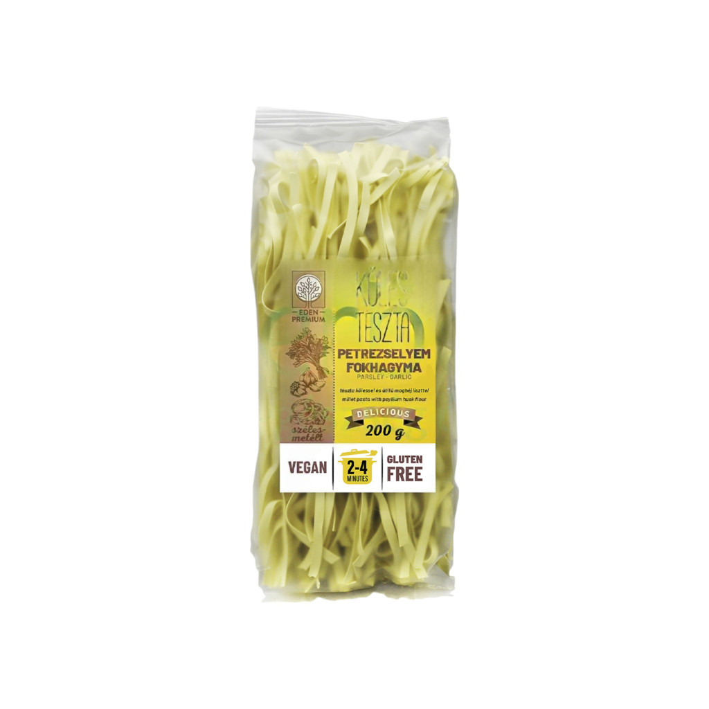 Eden Premium wide egg noodles with garlic and parsley 200 g