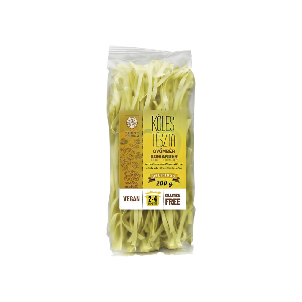 Eden Premium Buckwheat Wide Noodles with Ginger-Coriander, 200 g