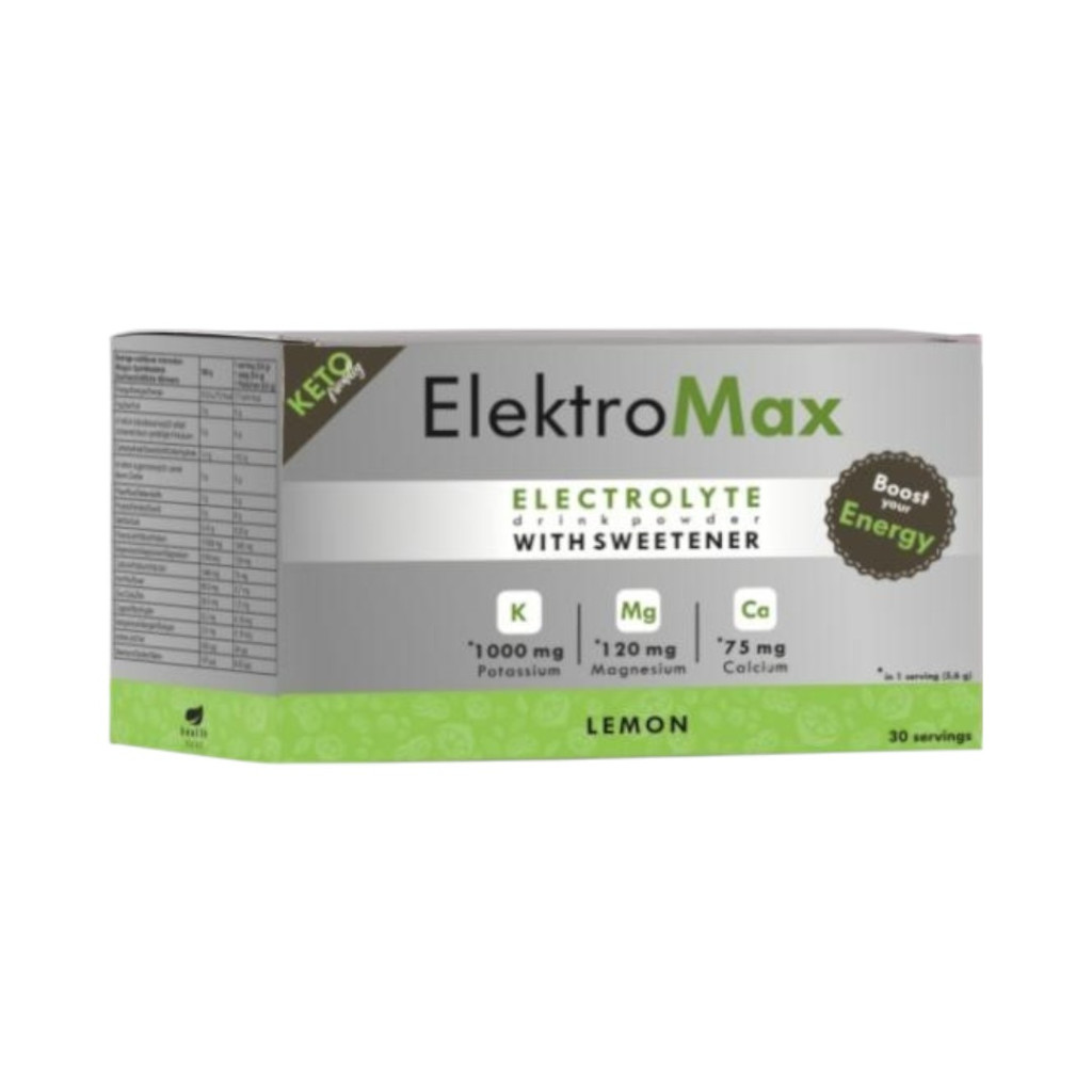 Egészségmarket ElectroMax prášok na nápoj s citrónovou príchuťou 168 g