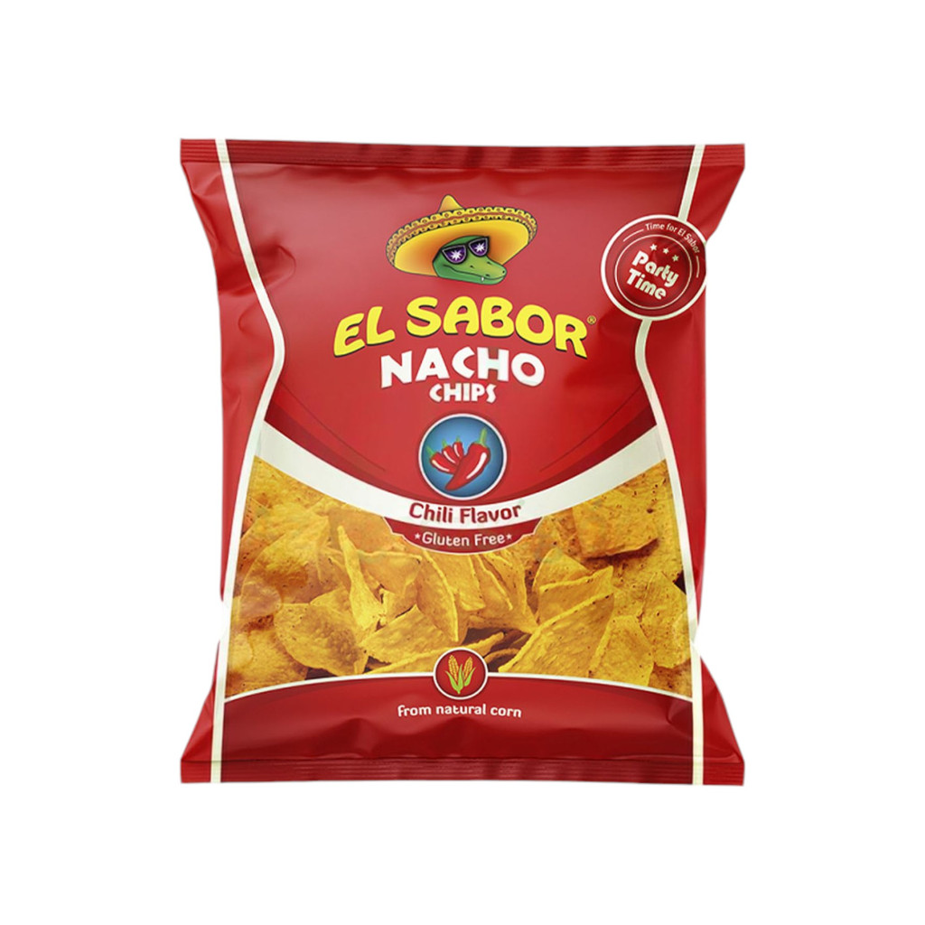 El sabor big nacho chips gluténmentes chilis 225 g