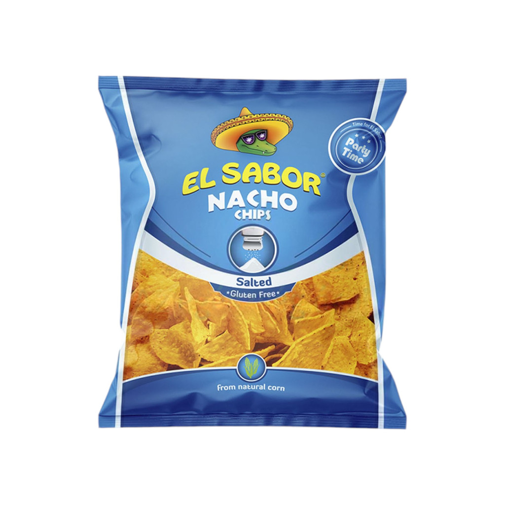 El sabor big nacho chips gluténmentes sós 225 g
