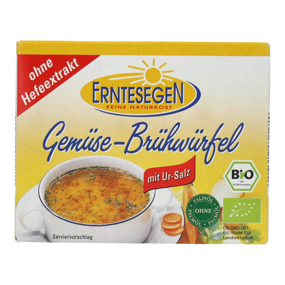 Él.Mentes Erntes. Bio Zöldségleves Kocka
