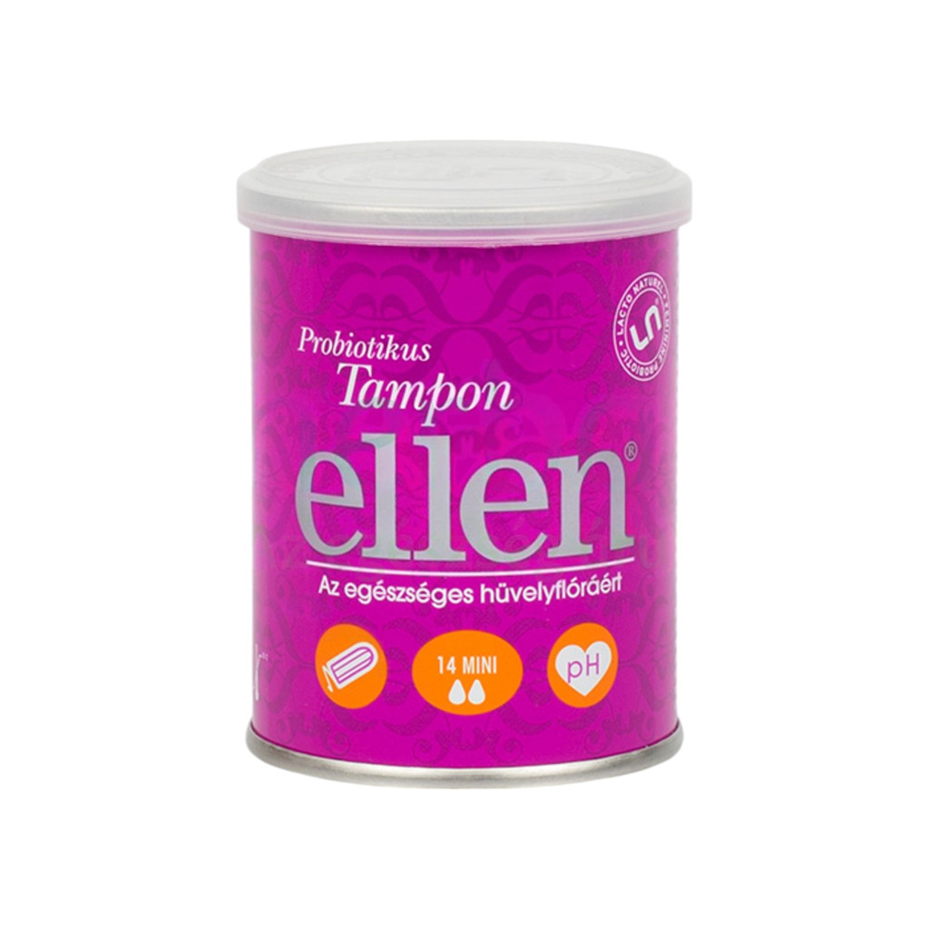 TAMPON ÎNVELIT ÎN PROBIOTICE, MINI 14 buc