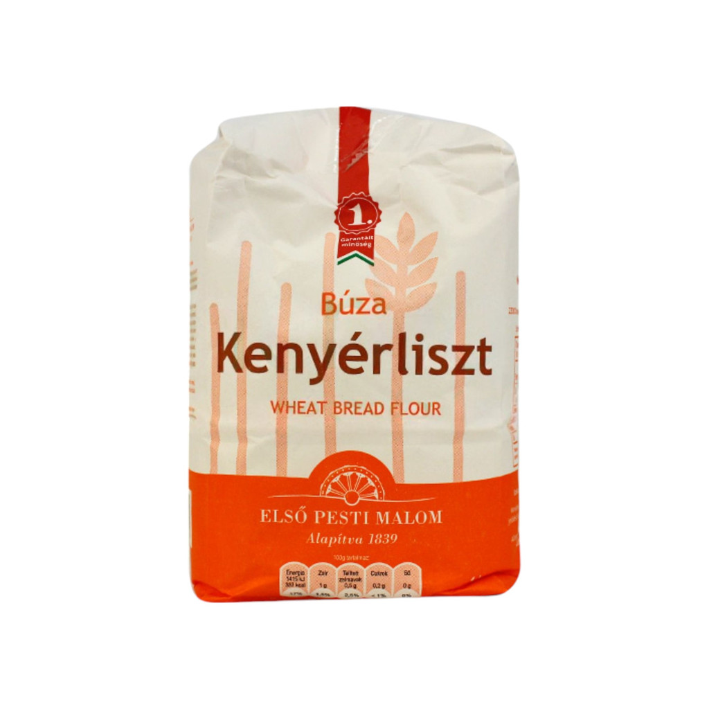Prvá Budapeštianska pšeničná múka na chlieb BL-80 biela 1000 g