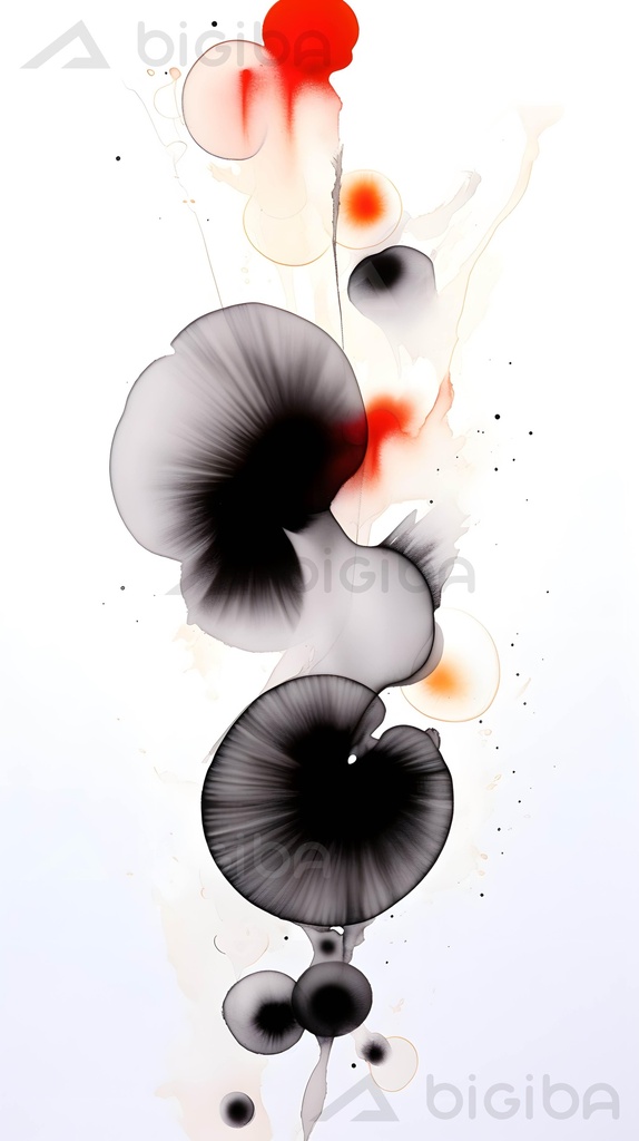 Ethereal Ink Dance