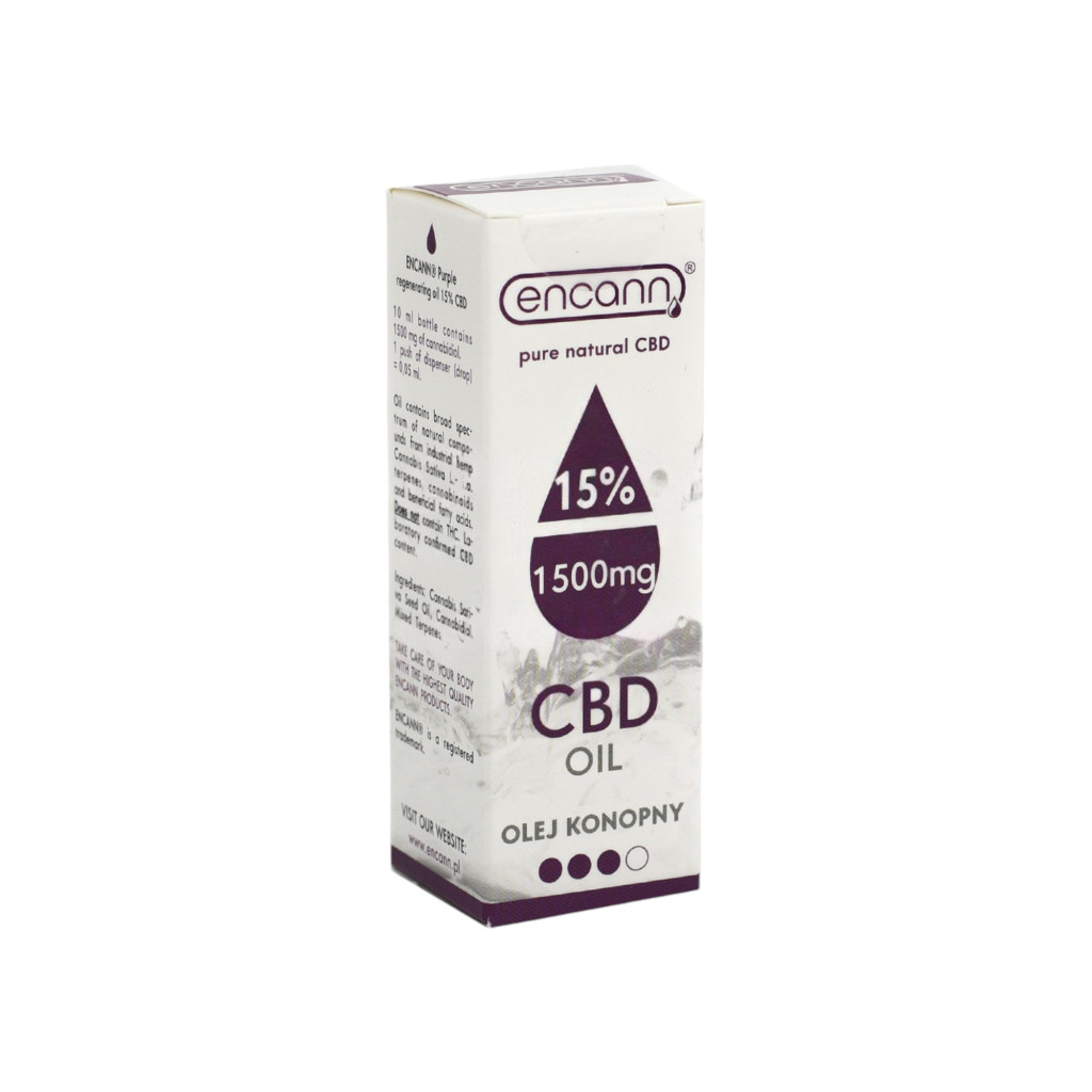 ENCANN PURPLE CBD OLAJ 15% 10 ml