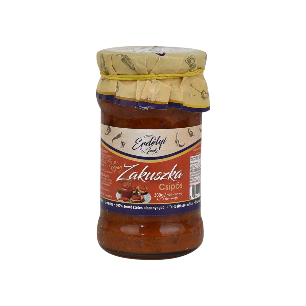 Gusturi din Transilvania Zacuscă picantă 300 g