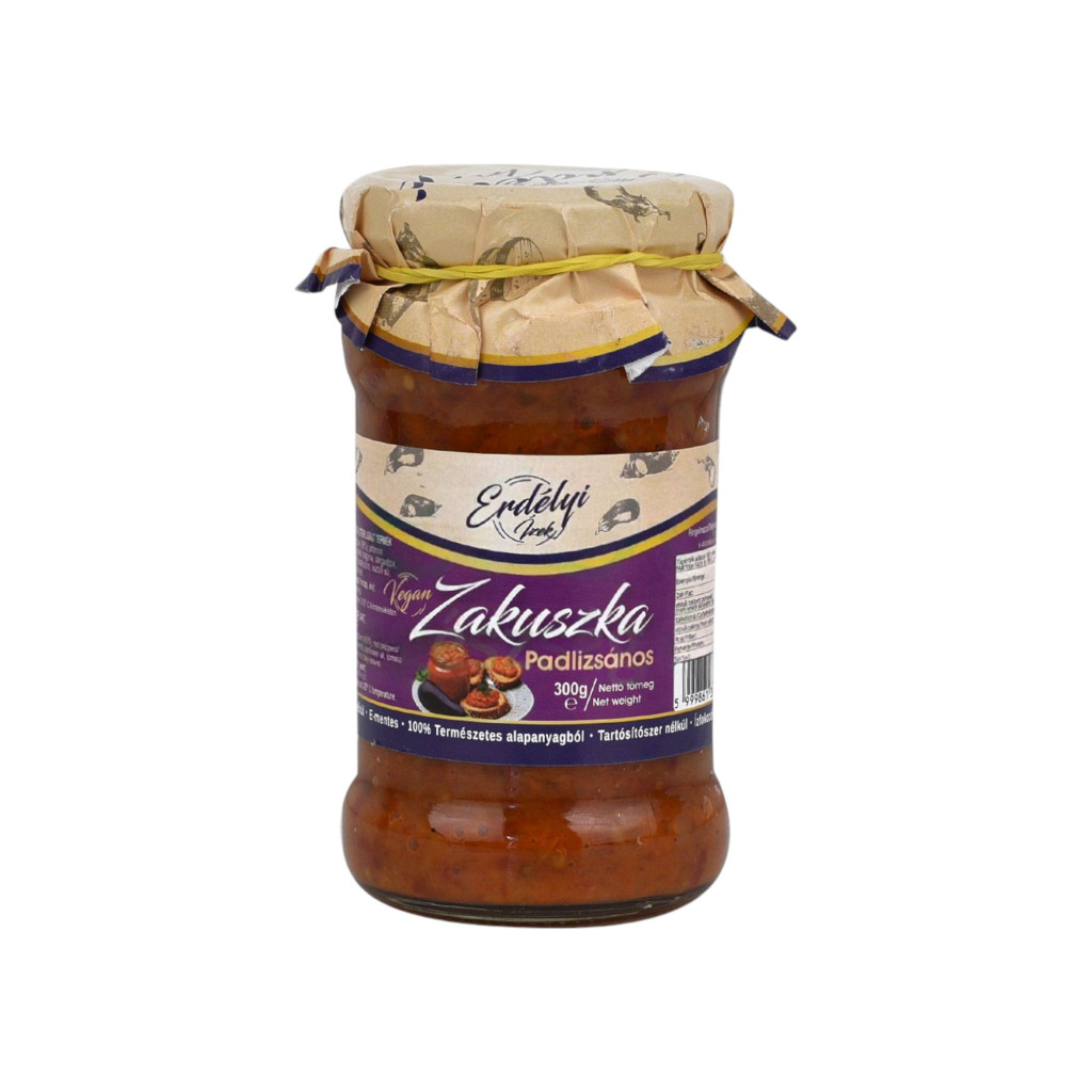 Erdélyi Ízek padlizsános zakuszka 300 g