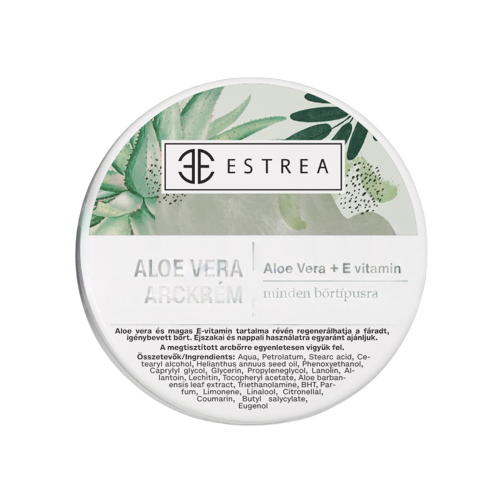 Crema de față nutritivă cu aloe vera Estrea, 80 ml