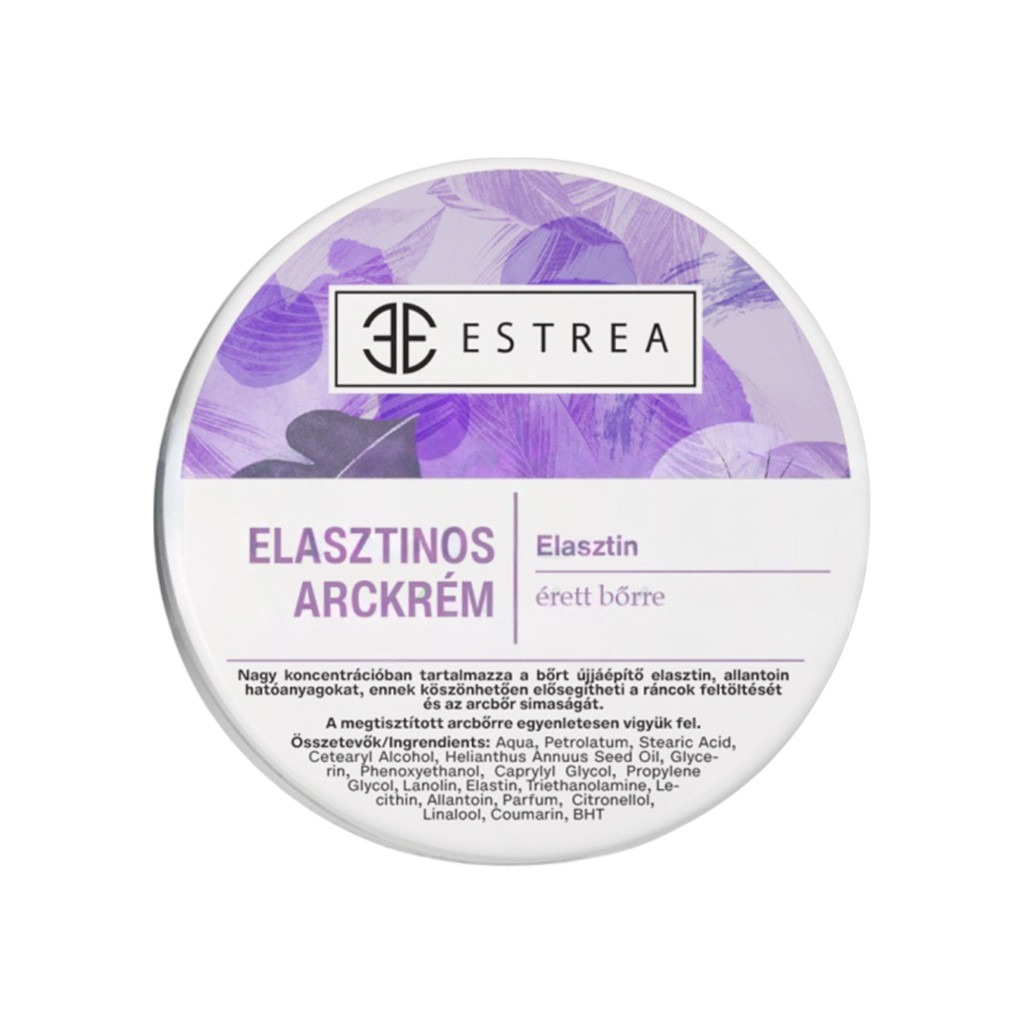Wrinkle-reducing revitalizing face cream with elastin for mature skin 80 ml